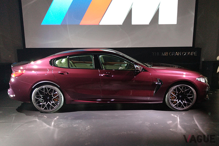 BMW「M8グランクーペ」の発表会