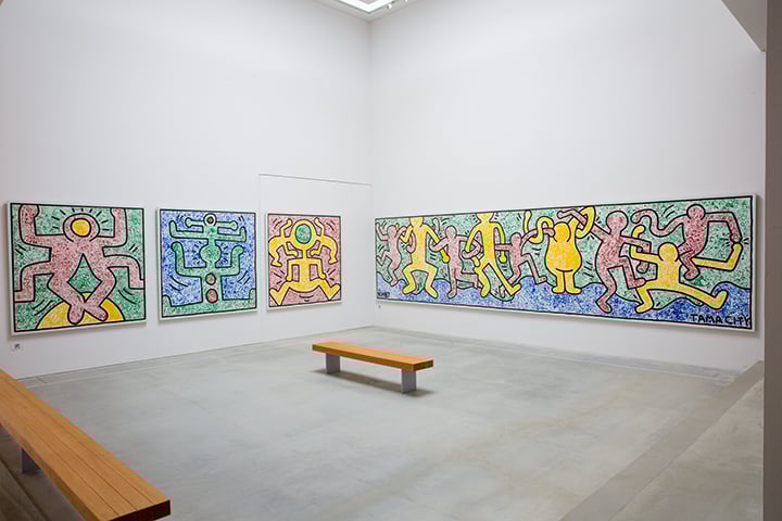 「My Town」All Keith Haring Artwork (c)Keith Haring Foundation Courtesy of Nakamura Keith Haring Collection.