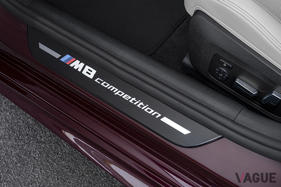 BMW「M8グランクーペ」のインテリア