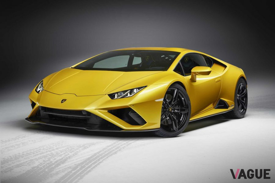 フロントのエアインテークの形状が変わった「ウラカンEVO RWD」