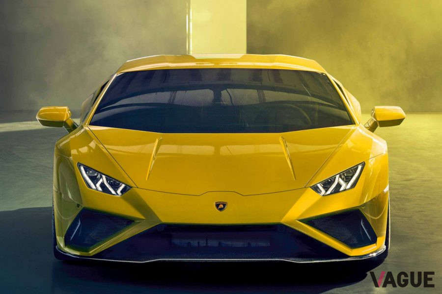 フロントのエアインテークの形状が変わった「ウラカンEVO RWD」