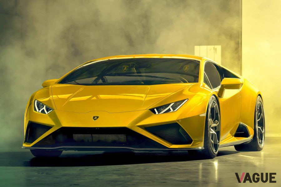 フロントのエアインテークの形状が変わった「ウラカンEVO RWD」