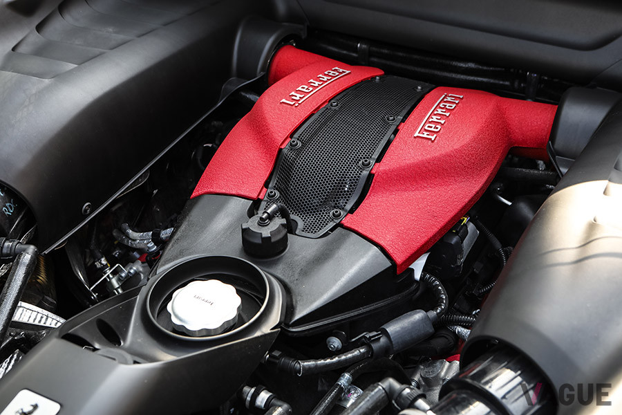 「F8トリブート」の最高出力720馬力、最大トルク770Nmは、「488ピスタ」のそれと同じ