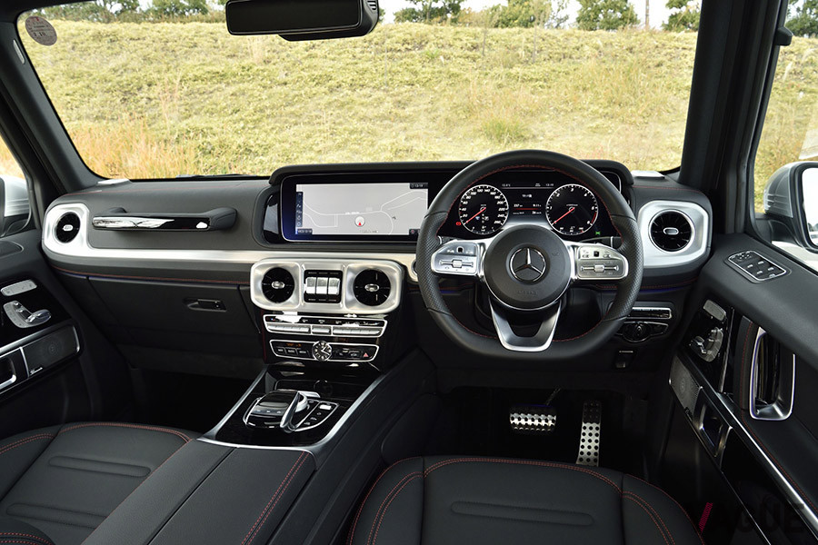 メルセデス・ベンツ「G 350 d」のインパネ