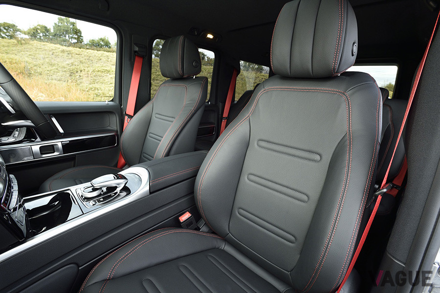 メルセデス・ベンツ「G 350 d」のフロントシート