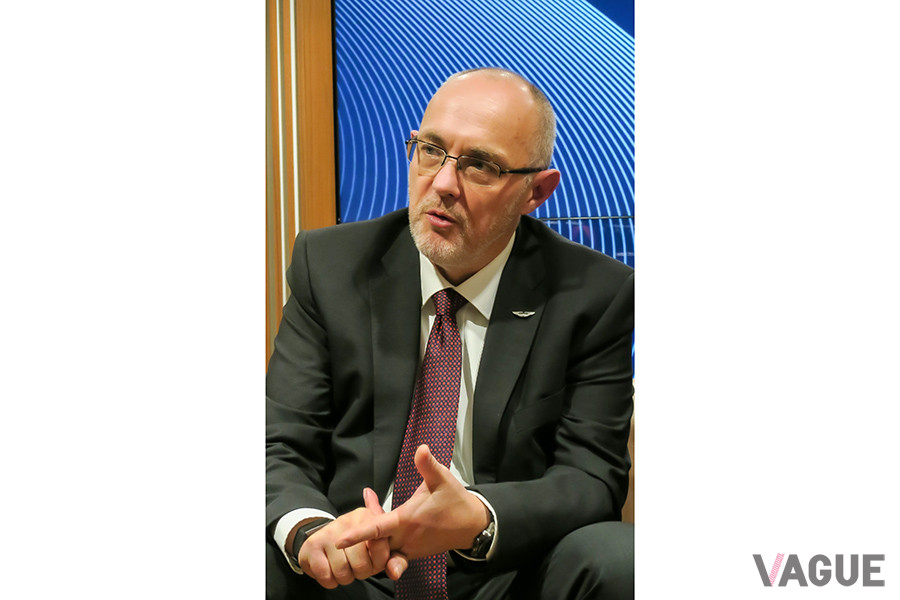 アストンマーティン・ラゴンダのVice President and Chief Quality Officerであるリチャード・ハンバート氏
