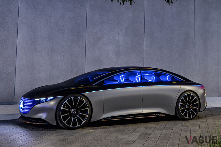 デジタルでラグジュアリーを表現するメルセデス・ベンツVision EQS