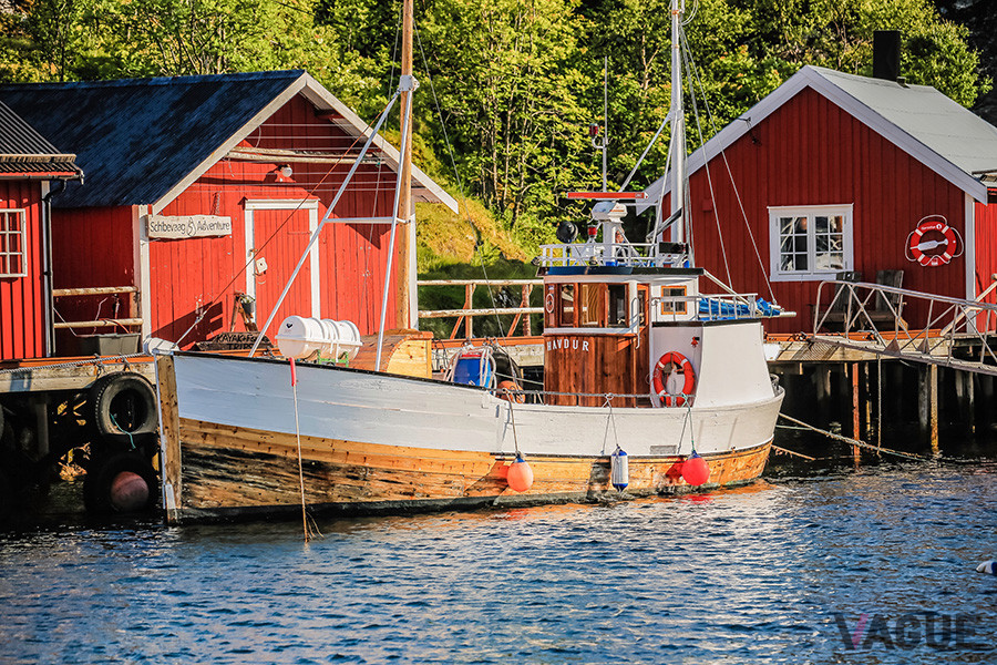 ロフォーテン諸島は古くからタラやニシンの漁業で栄えた経緯がある