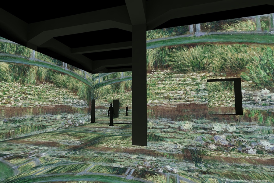 Immersive  Museum（イマーシブミュージアム）会場の様子（イメージ）