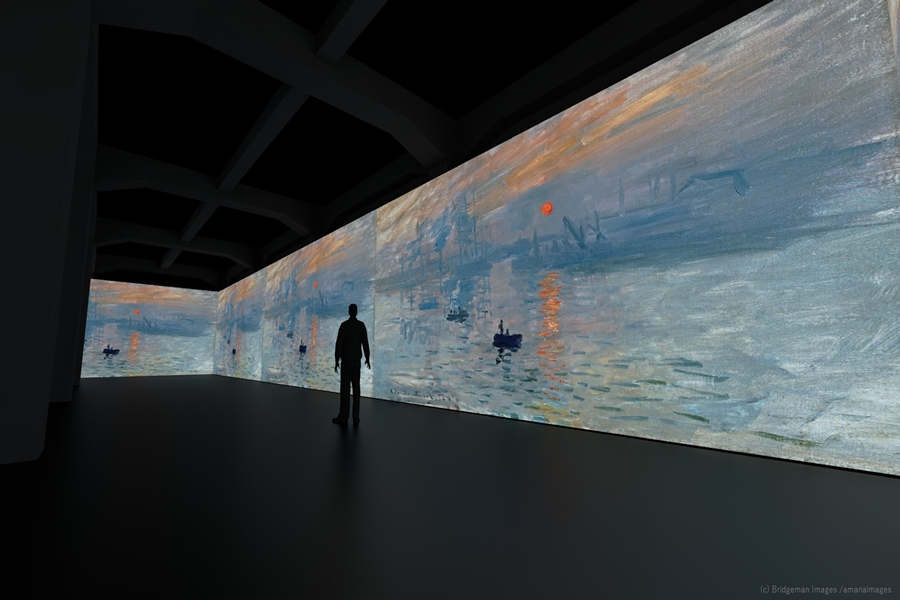 Immersive  Museum（イマーシブミュージアム）会場の様子（イメージ）