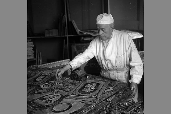 アトリエのルオー Photo (c)YvonneChevalier