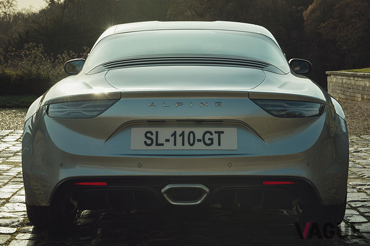 アルピーヌ「A110リネージGT」のリアビュー