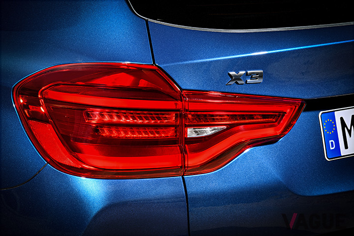 BMW「X3 M40i」のリアコンビランプ