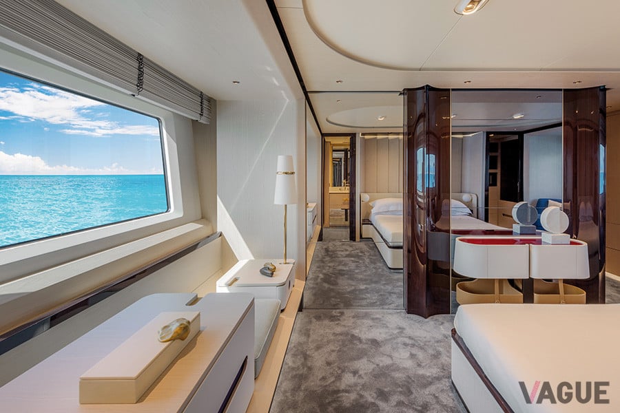 AZIMUT Grande25 METRIのオーナースイート