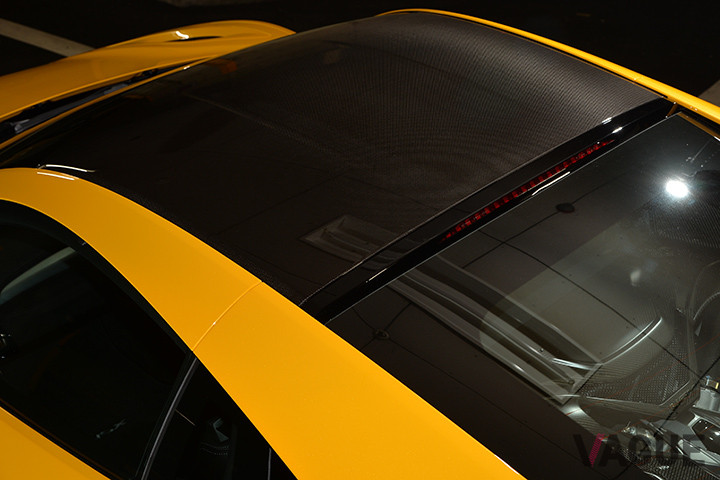 現行型NSXのカーボンルーフ