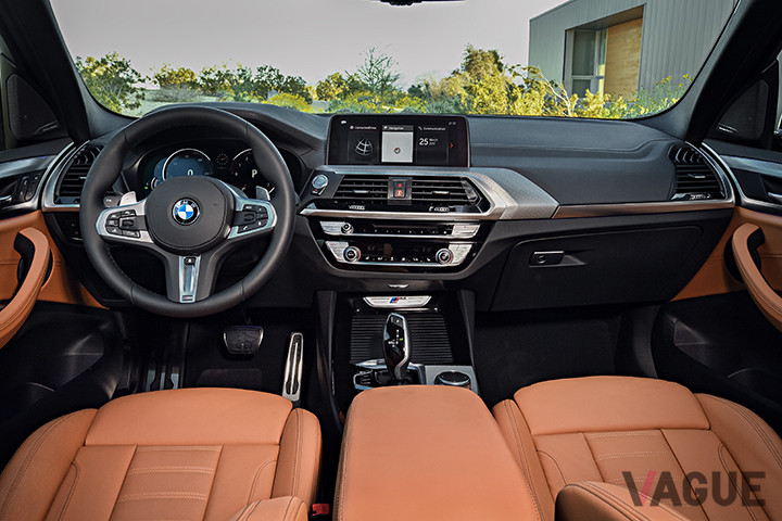 BMW「X3 M40i」のインパネ