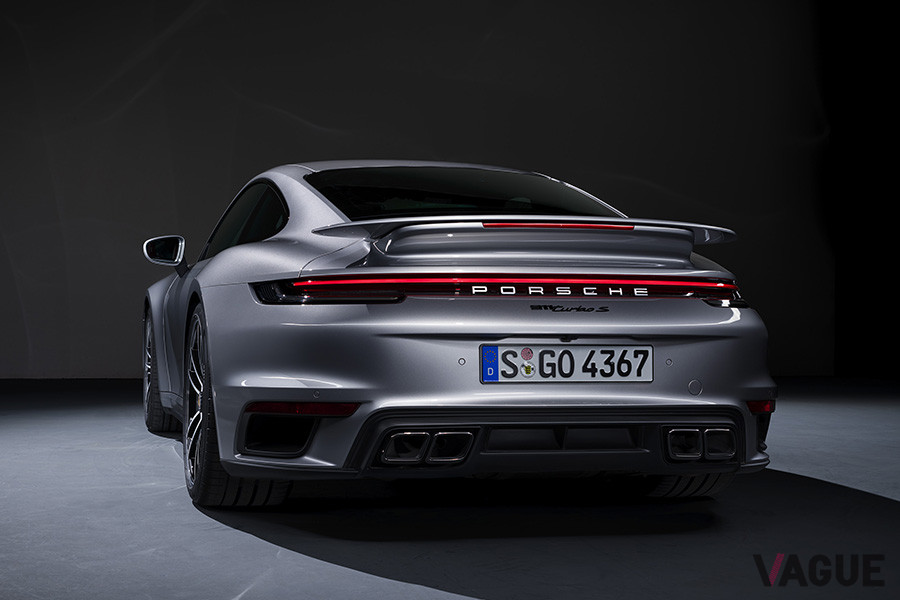 ポルシェ「911ターボS」のリアスタイル
