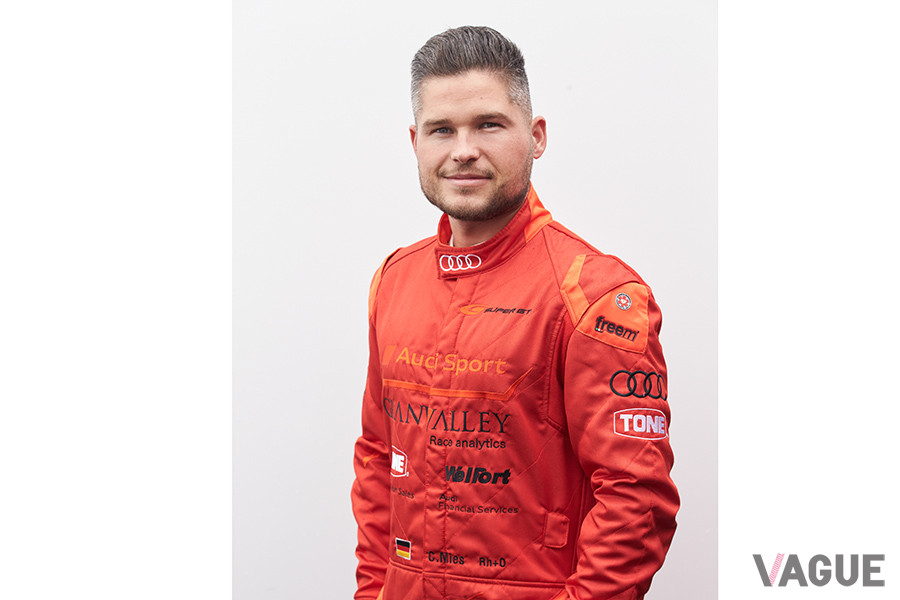 #21 Audi Team Hitotsuyama のAドライバー リストファー　ミース (Christopher Mies)選手