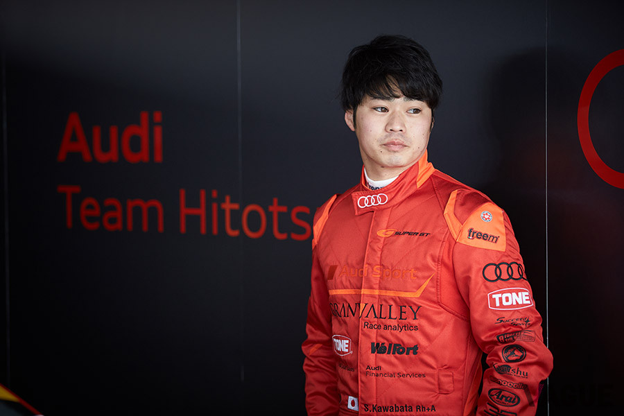 #21 Audi Team Hitotsuyama のBドライバー 川端 伸太朗 選手