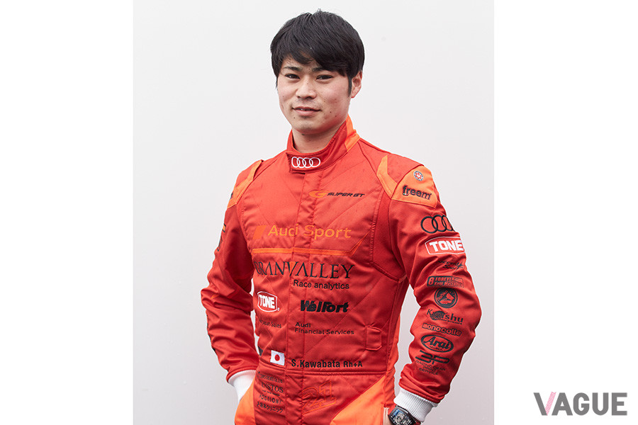 #21 Audi Team Hitotsuyama のBドライバー 川端 伸太朗 選手