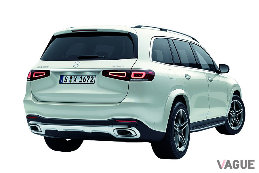 メルセデス・ベンツ新型「GLS 580 4MATICスポーツ（ISG搭載モデル）」のリア