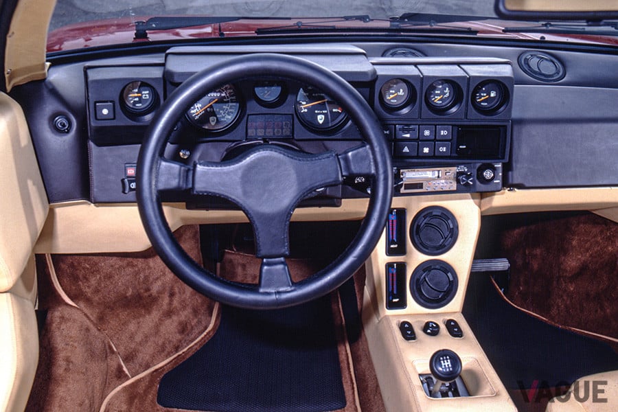 ランボルギーニ・ジャルパのインパネ