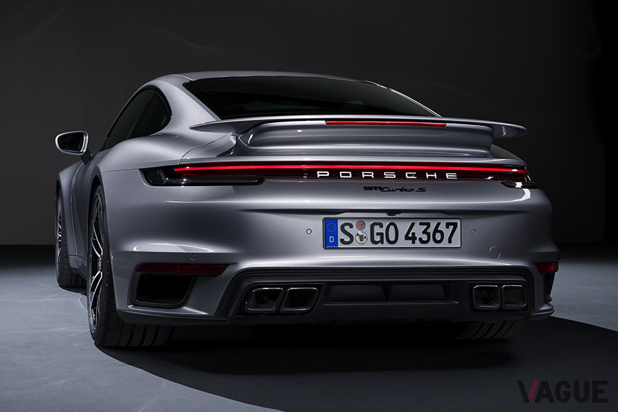 ポルシェ「911」のトップエンドモデル「911ターボS」の外観