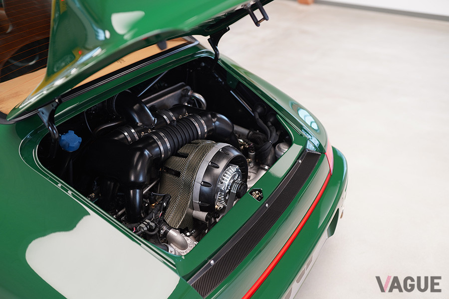 「RUF SCR」のプロダクションモデルに搭載される4リッター自然吸気水平対向6気筒エンジン