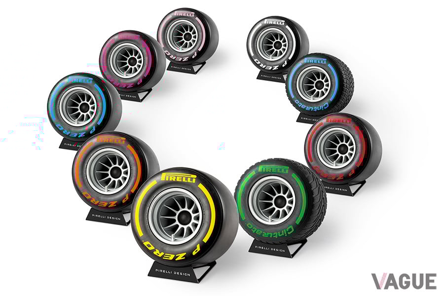 ピレリPゼロ・サウンドは、全部で9種類ラインナップ