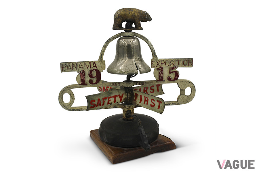 "Saftey First!" Pan American Exposition, 1915／Sold For $1,170 (c)2019 Courtesy of RM Sotheby's