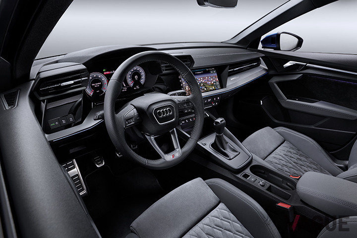 アウディ新型「A3スポーツバック」のインパネ