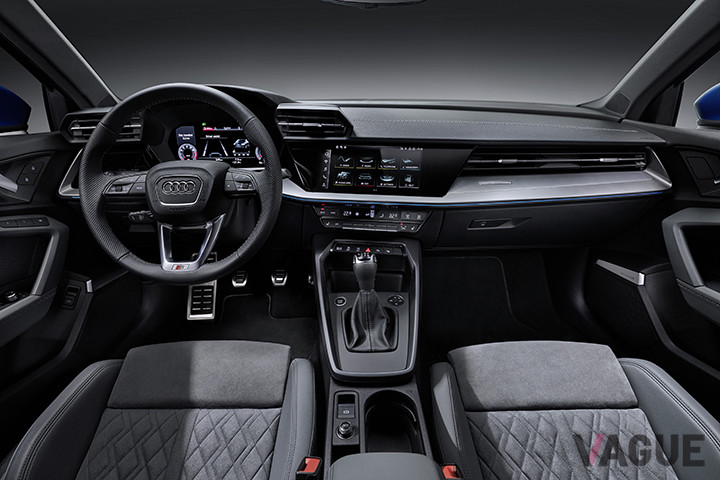 アウディ新型「A3スポーツバック」のインパネ