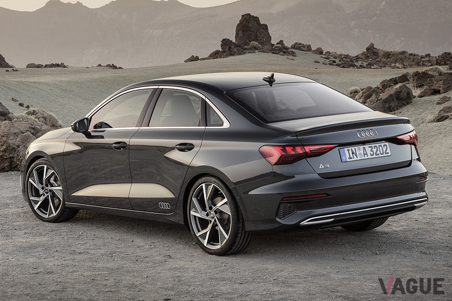 アウディ新型「A3セダン」のエクステリア