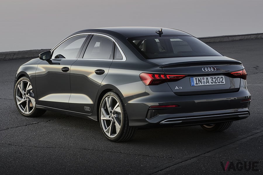 アウディ新型「A3セダン」のエクステリア