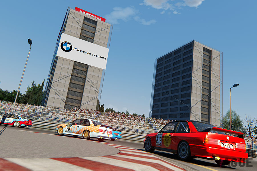 初代M3 DTMを使ったバーチャルレース「レーシングリーグルーマニア」