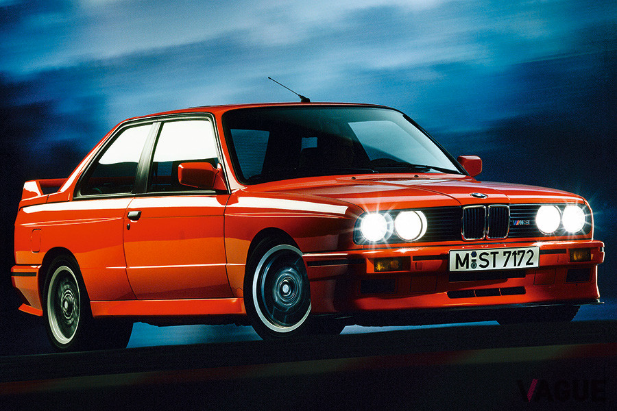 初代E30型M3（写真は1988年製Evo1）