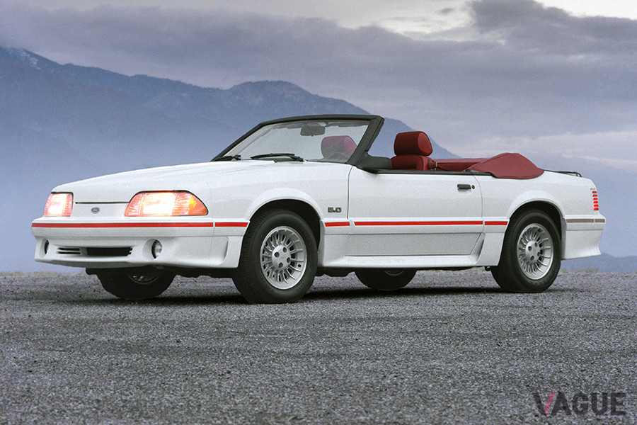 1987年型「マスタング」GTコンバーチブル