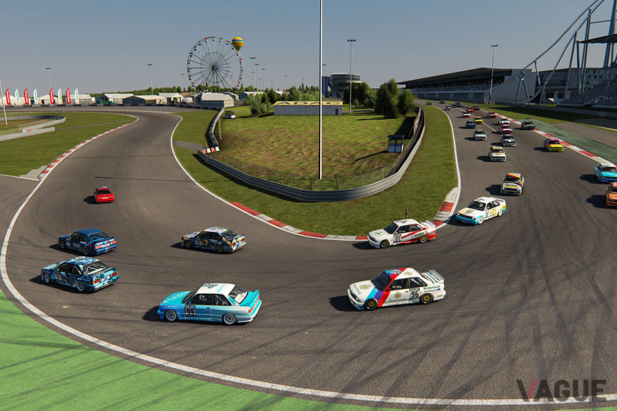 初代M3 DTMを使ったバーチャルレース「レーシングリーグルーマニア」