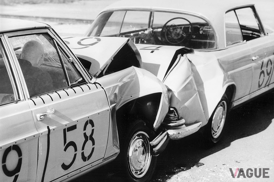 1969年のクラッシュテストの様子