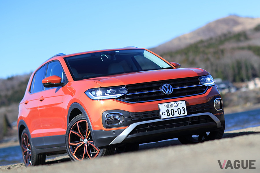 フォルクスワーゲン「Tクロス」。2019年11月に日本に上陸、「TさいSUV」というキャッチフレーズで人気となっている