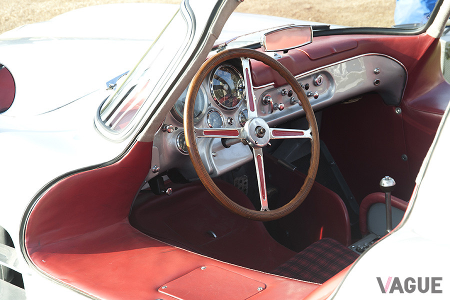 メルセデス・ベンツ300SLRクーペのコクピット