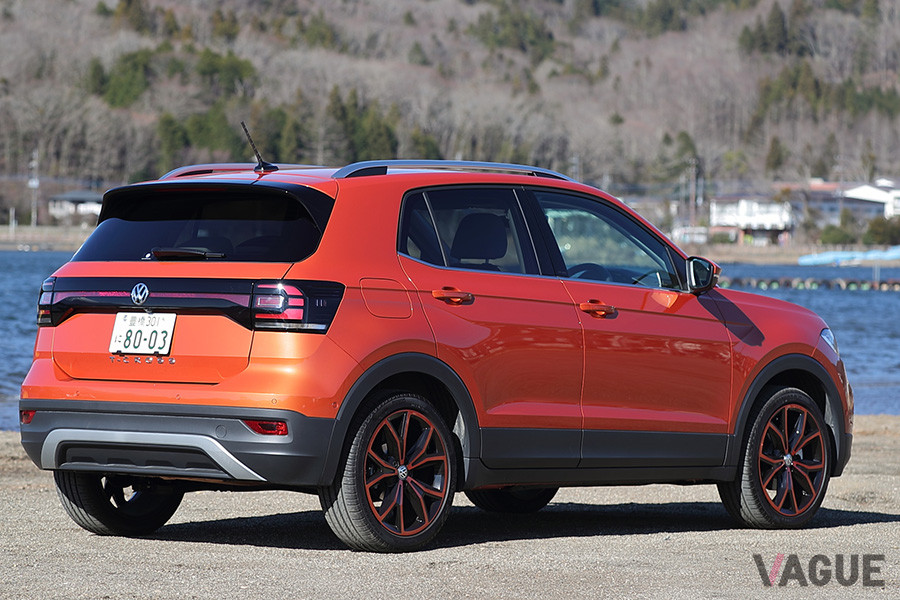 フォルクスワーゲン「Tクロス」。2019年11月に日本に上陸、「TさいSUV」というキャッチフレーズで人気となっている