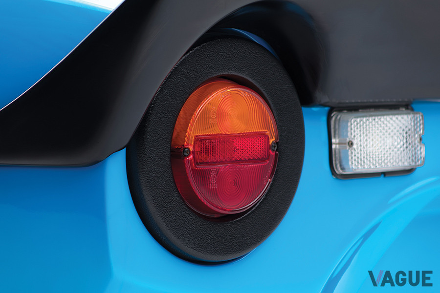特徴的なリアライト（C）2020 Courtesy of RM Sotheby's