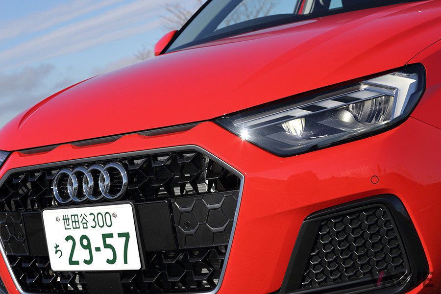 アウディ新型「A1スポーツバック」のフロントデザイン