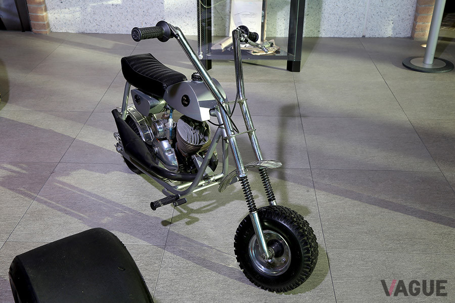 オラチオ氏が、10代後半の頃手掛けたミニバイク