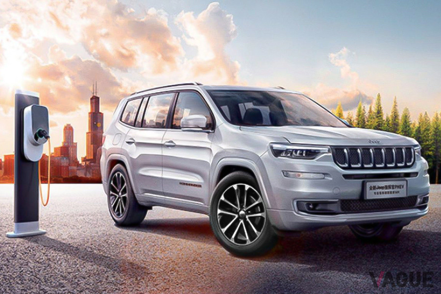 中国で販売されているジープ「コマンダーPHEV」