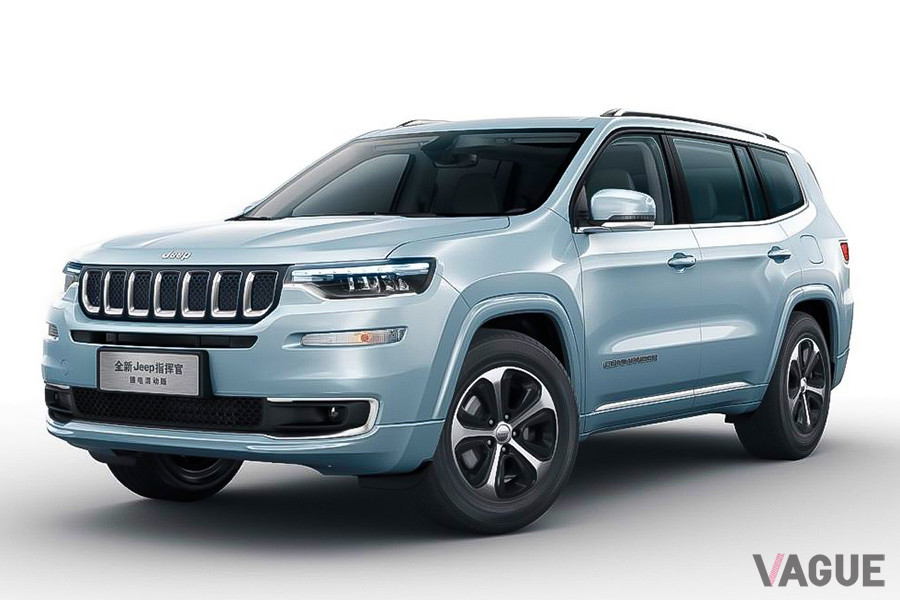 中国で販売されているジープ「コマンダーPHEV」