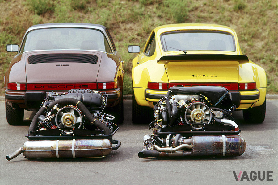 ポルシェ「911Sタルガ」と「911ターボ」（1976年）