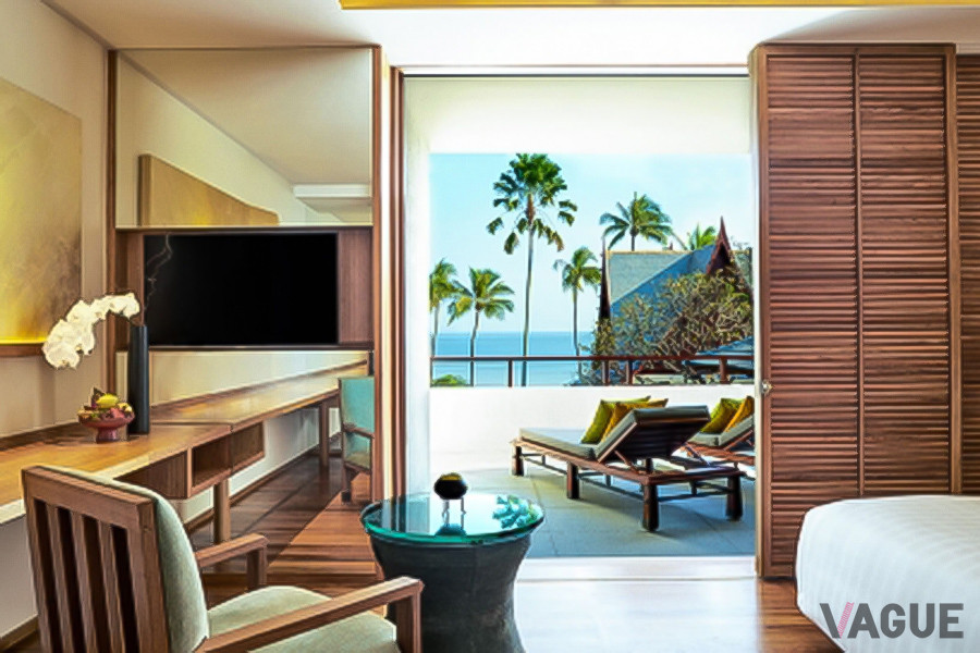 オーシャンビューを希望するゲストには、海を眺めるテラス付きの「オーシャン・プレミアム・ルーム」がおすすめ