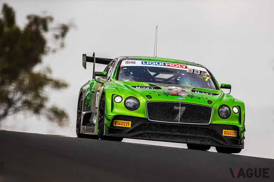バサースト12時間耐久レースで優勝したコンチネンタルGT3の2020年ワークスチームの車両。この写真はリアル